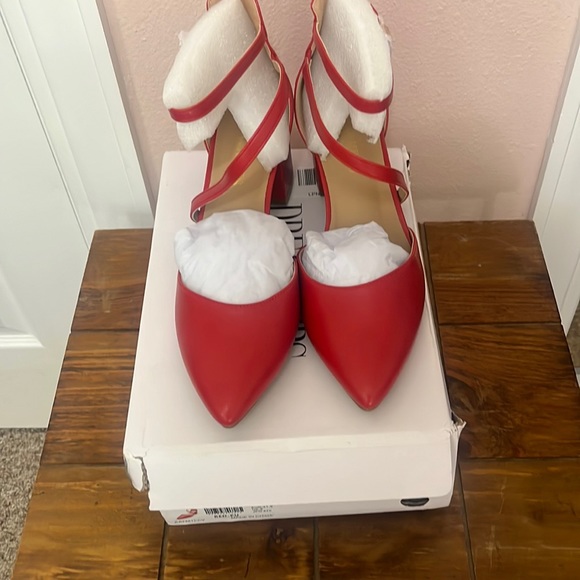 Dream pairs read, low heel pumps - Picture 1 of 5